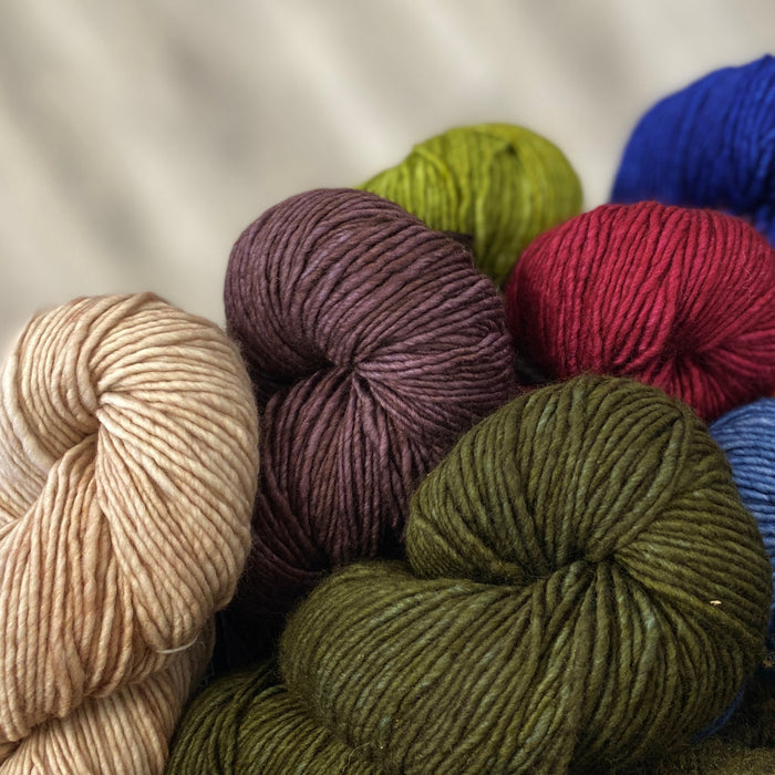 Learn to Knit Kit: Simple Spring Mitts by Cashmere Goat