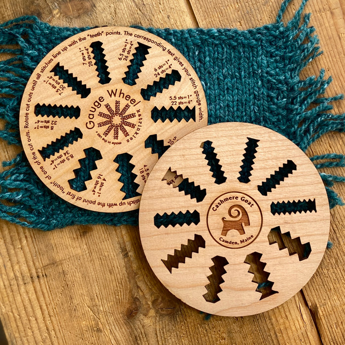 Katrinkles Gauge Wheel (With Goat Logo)