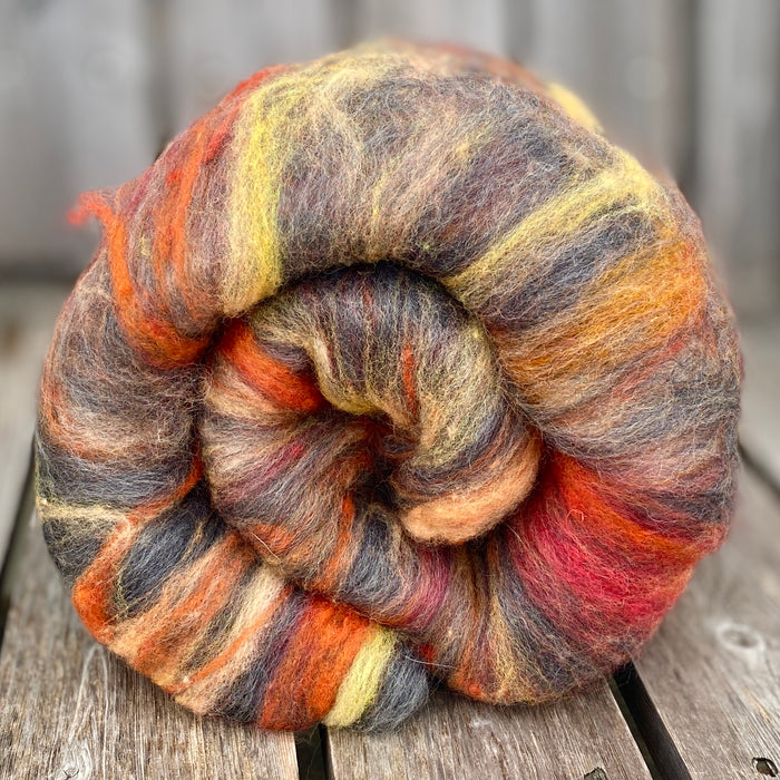 Stacey's Spinning Haven Art Batt - Merino Wool, Silk and Bamboo