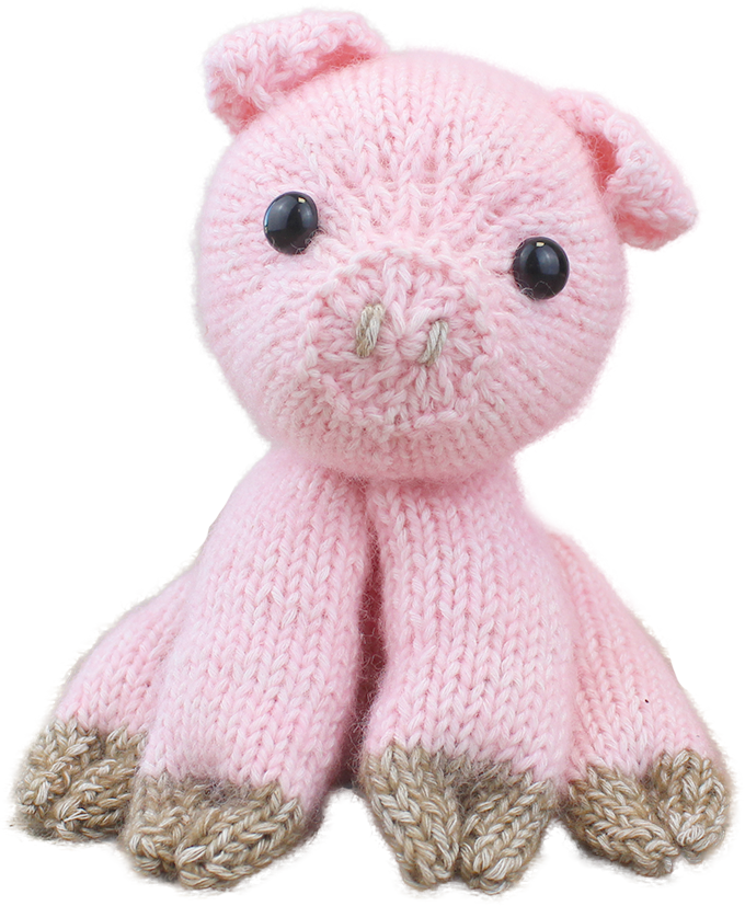 Knitting Kit - Liz Piggy by Hardicraft
