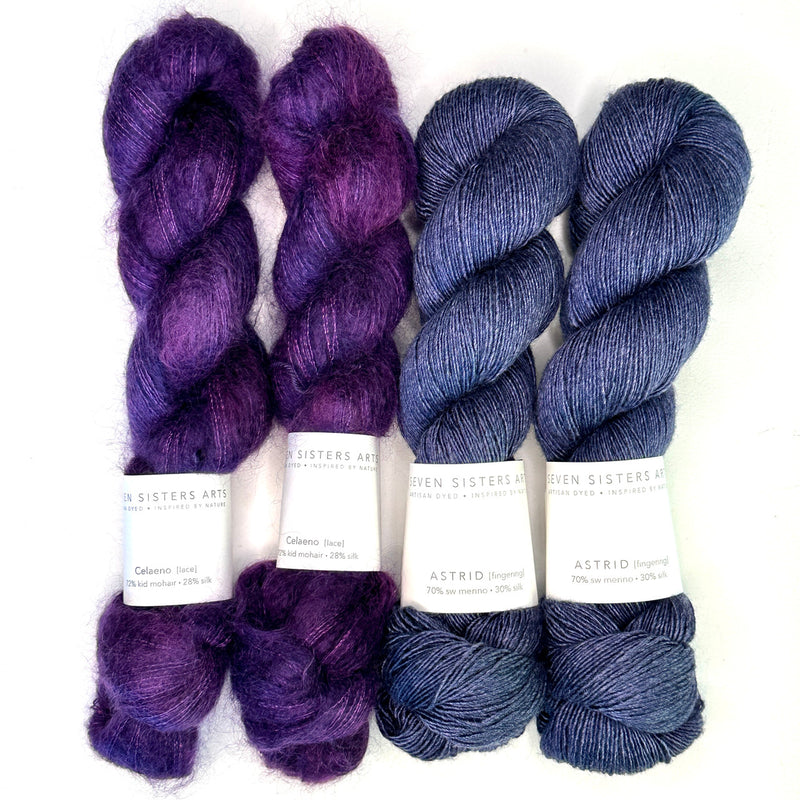 Zephyrus Wrap Kits by Seven Sisters Arts Yarn