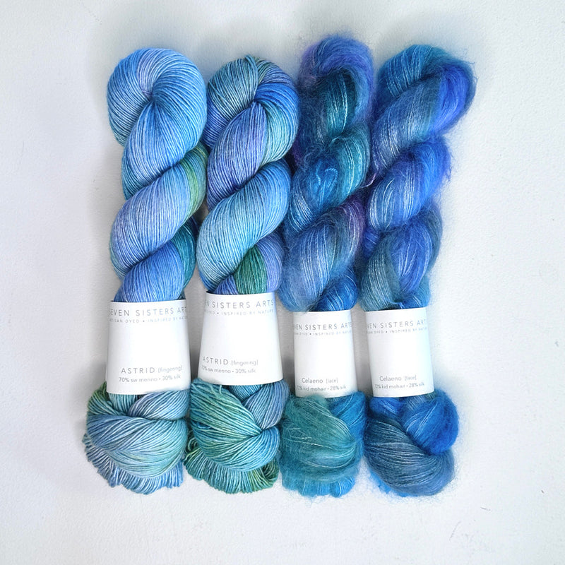 Zephyrus Wrap Kits by Seven Sisters Arts Yarn