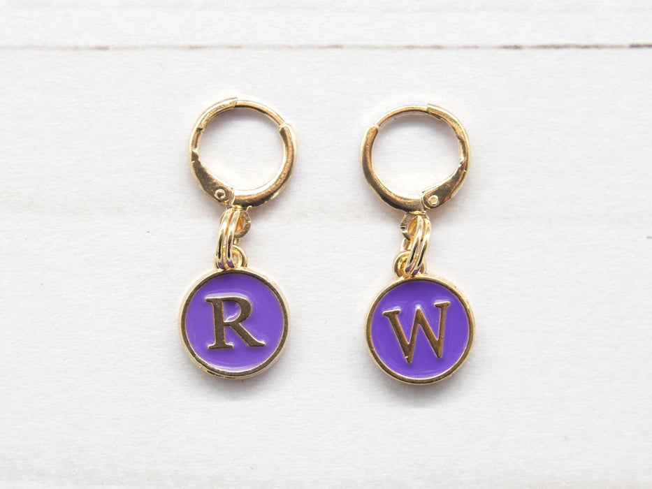 Right & Wrong Side Stitch Markers from Fox & Pine Stitches