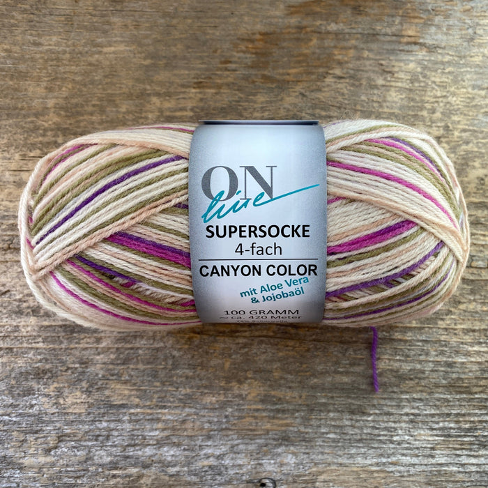 OnLine Supersocke 364 Canyon Color 4-Ply