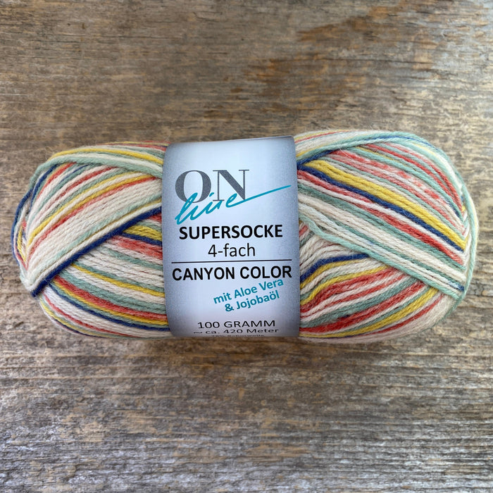 OnLine Supersocke 364 Canyon Color 4-Ply