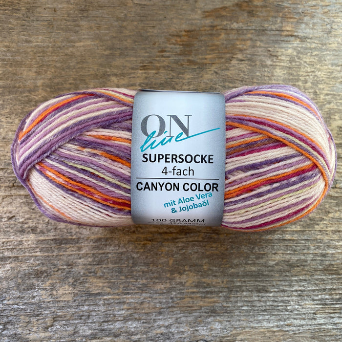 OnLine Supersocke 364 Canyon Color 4-Ply