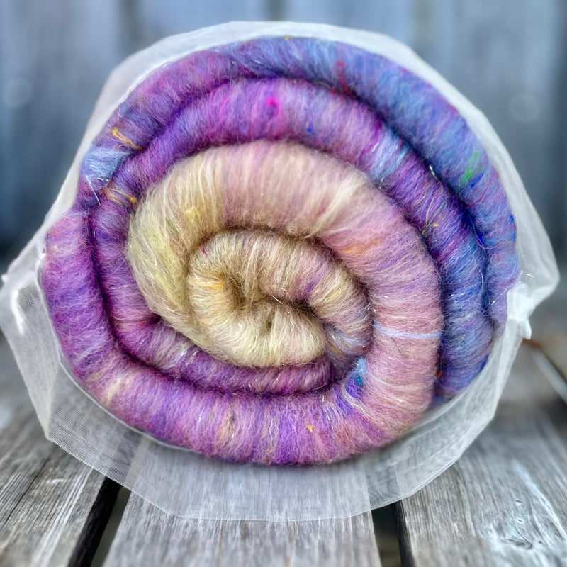 The Wheel and The Anvil - 4 oz Art Batt