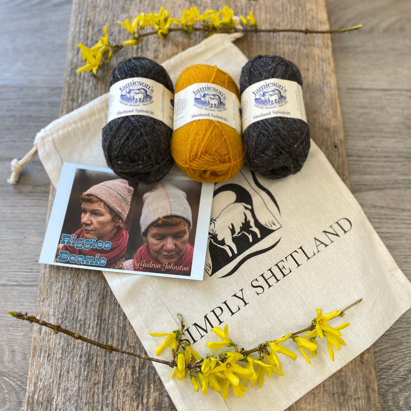 Riggies Beanie Kit- Gudrun Johnston