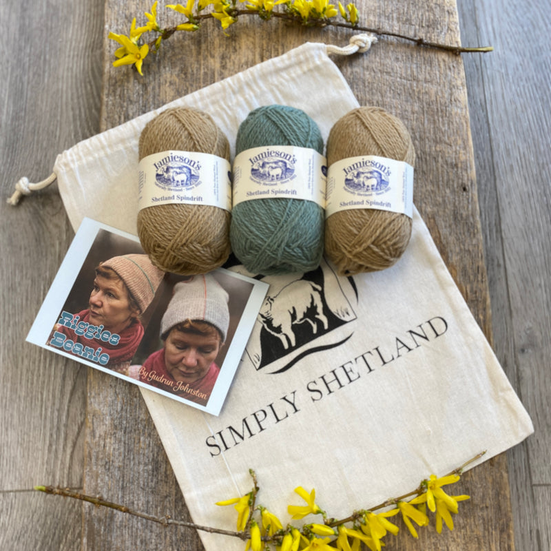 Riggies Beanie Kit- Gudrun Johnston