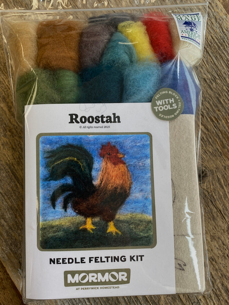 Thyme Tiles Needle Felting Kit w/ Tools from Mormor
