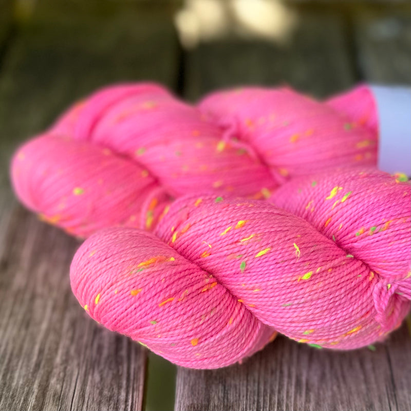 Betsy Neon Tweed Sock