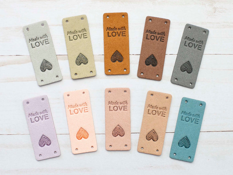 Made with Love Tags by Fox & Pine Stitches