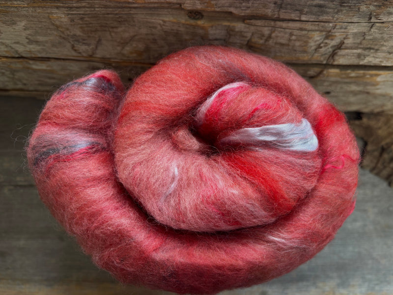 Stacey's Spinning Haven Art Batt - Merino Wool, Silk and Bamboo