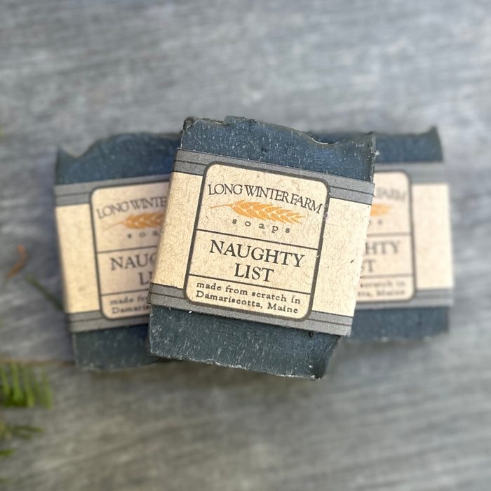 Long Winter Soap Cold Process Bar Soap Travel Size