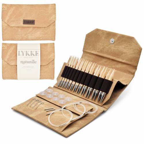 Lykke Naturale - 5" Interchangeable Knitting Needle Set