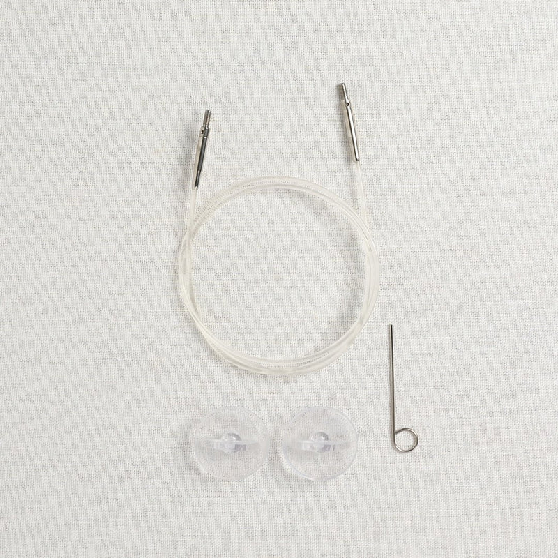 Lykke Clear austauschbares Drehkabel [5" IC-Spitzen]