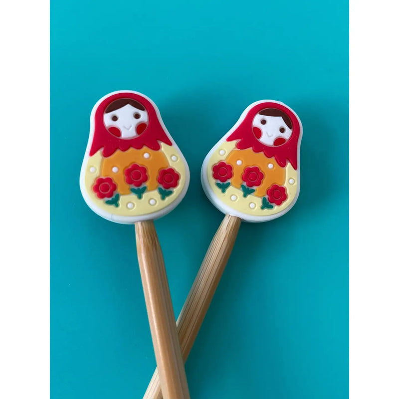 Knitting Needle Point Protectors - by Comma Craft Co.