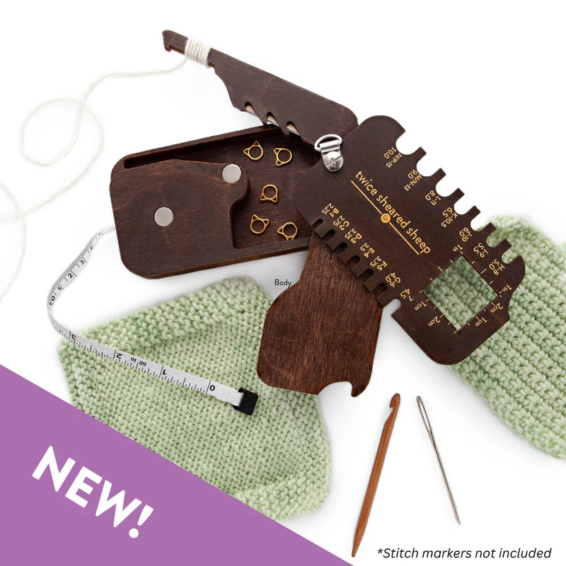 Stitch Scout Multi-Tool for Knitters & Crocheters by Twice Sheared Sheep