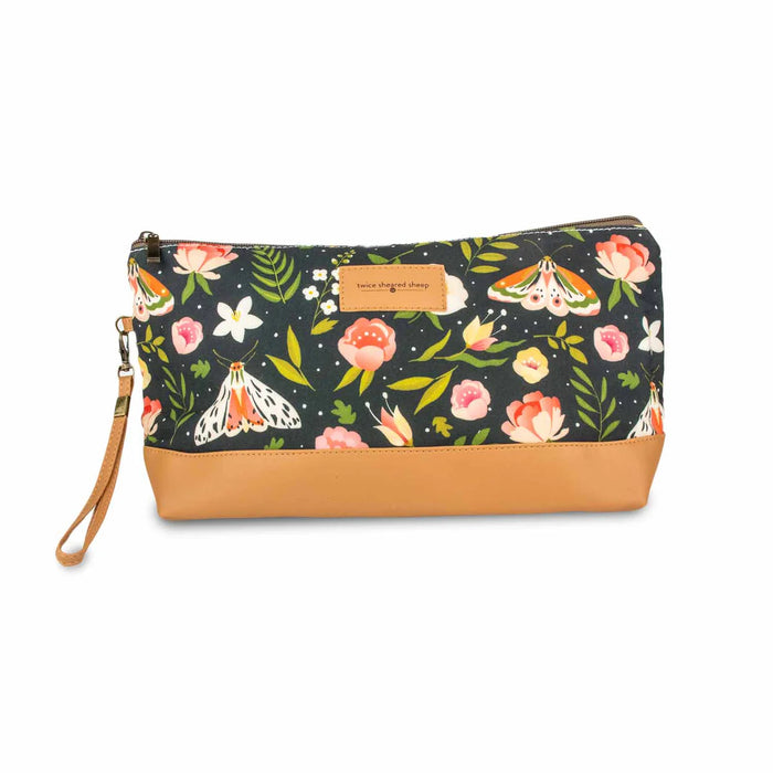 Night Forest Trinity Bag – Medium Zippered Knitting Project Bag