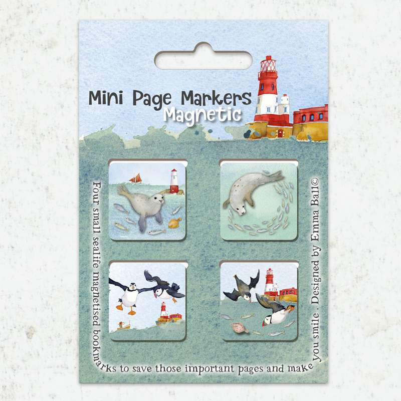 Mini Magnetic Page Markers af Emma Ball