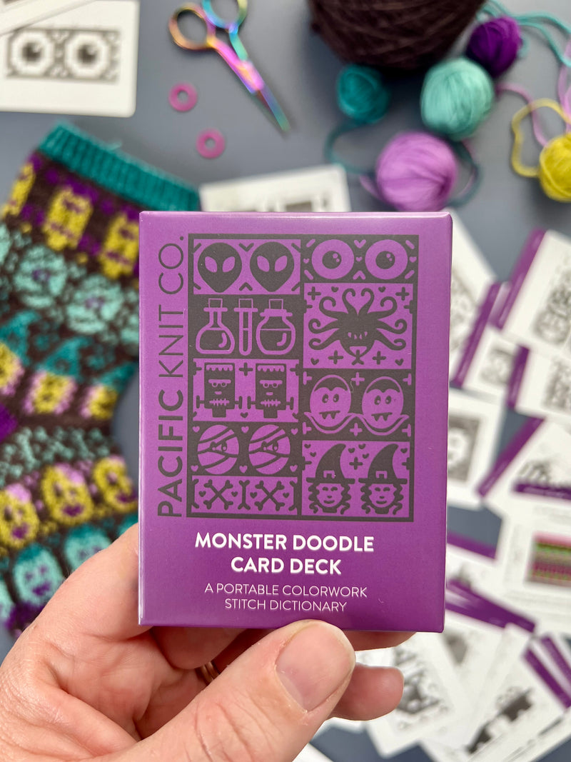 Monster Doodle Card Deck (expansion) by PACIFIC KNIT CO