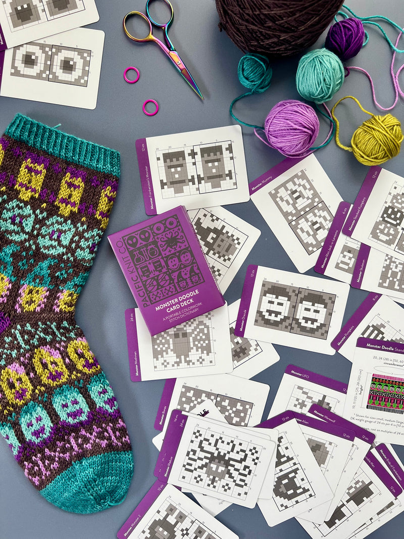 Monster Doodle Card Deck (expansion) by PACIFIC KNIT CO