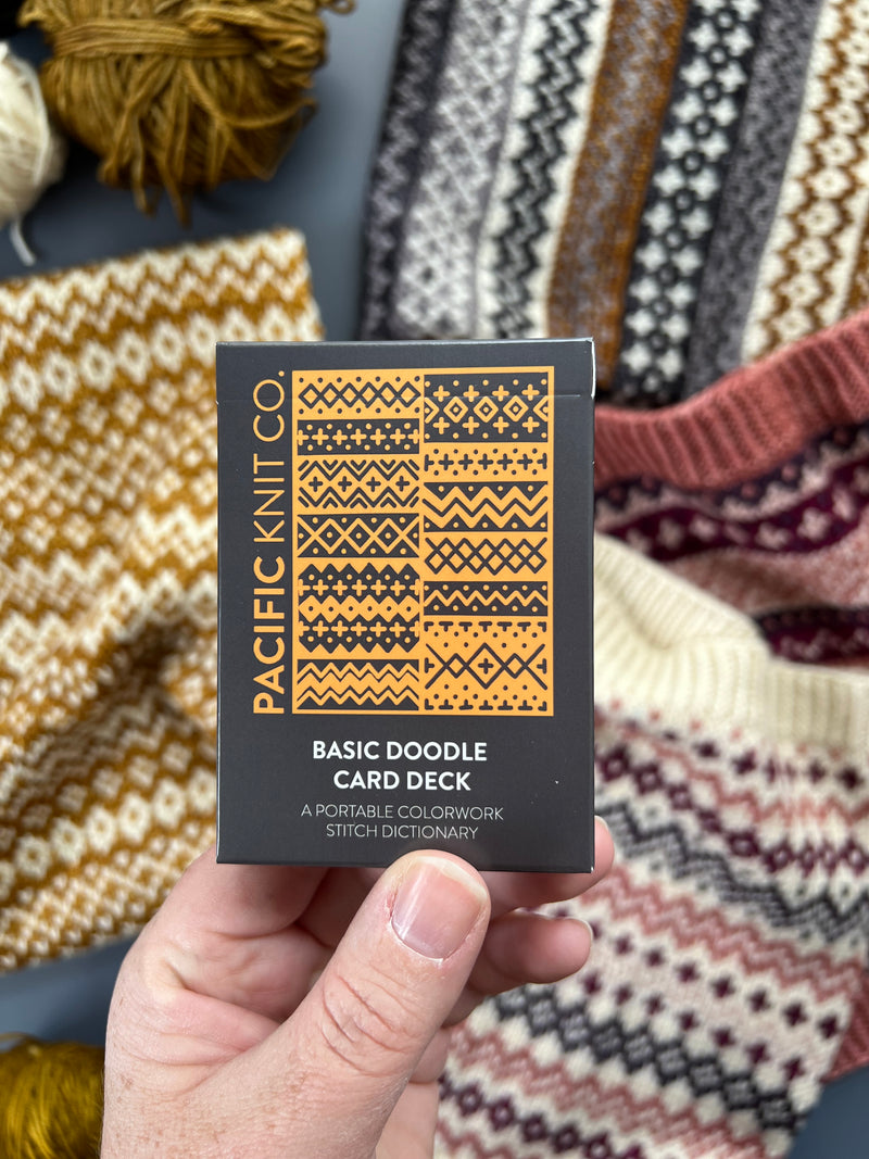 Basic Doodle Card Deck by PACIFIC KNIT CO