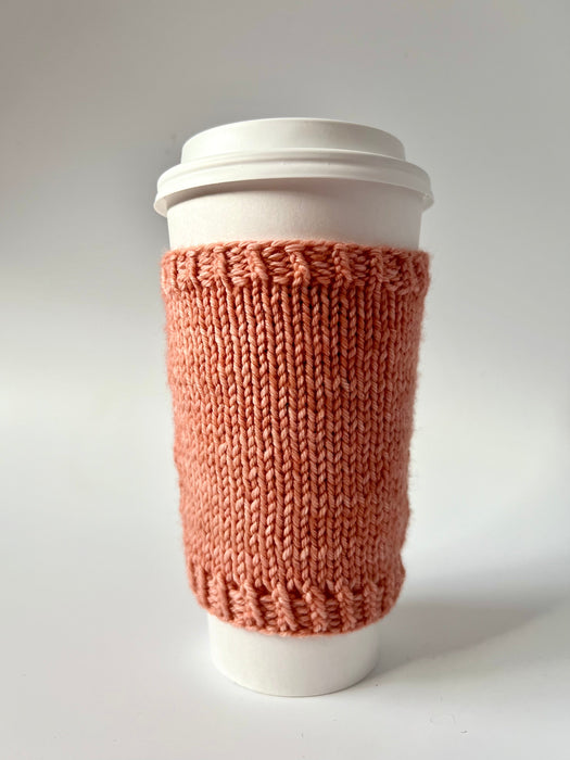 Base Doodle Cup Cozy Pattern by Pacific Knit Co.