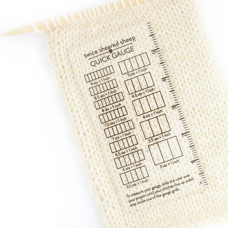 Quick Gauge Ruler by Twice Sheared Sheep
