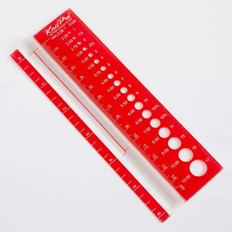 KnitPro Needle View Sizer 