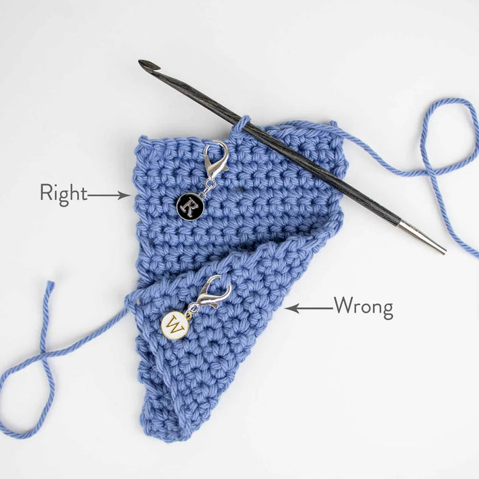 Right Side / Wrong Side Reminder Clips by Twice Sheared Sheep