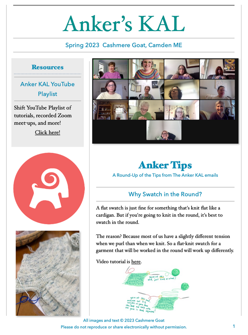 Tips for the Anker's Summer Shirt — FREE with purchase!