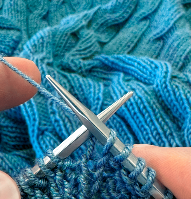 ChiaoGoo 4" Red Lace Twist austauschbare Nadelspitze