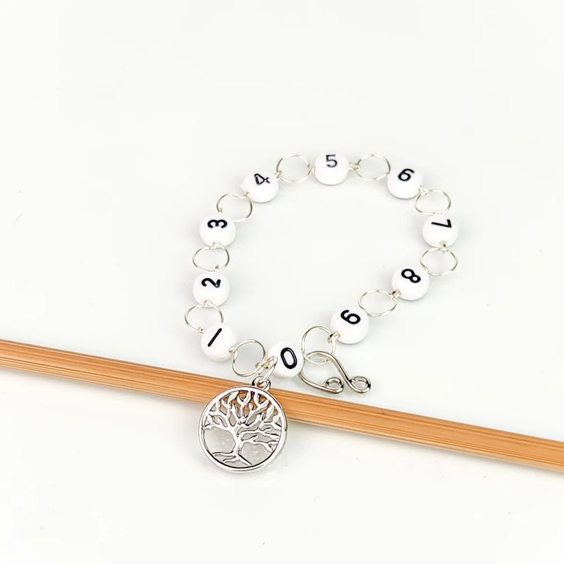 Tree of Life - Knitting Row Counter (Circle Chain) by Twice Sheared Sheep