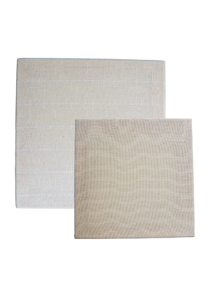 Pre-Stretched Fabric Frames for Punch Needle- Square (Set of 2)