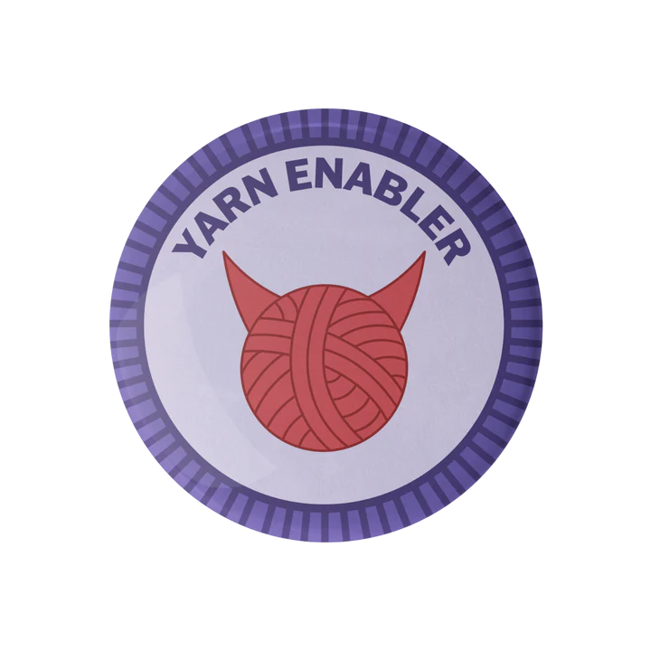 Craft Merit Badge Pins by Camp Stitchwood