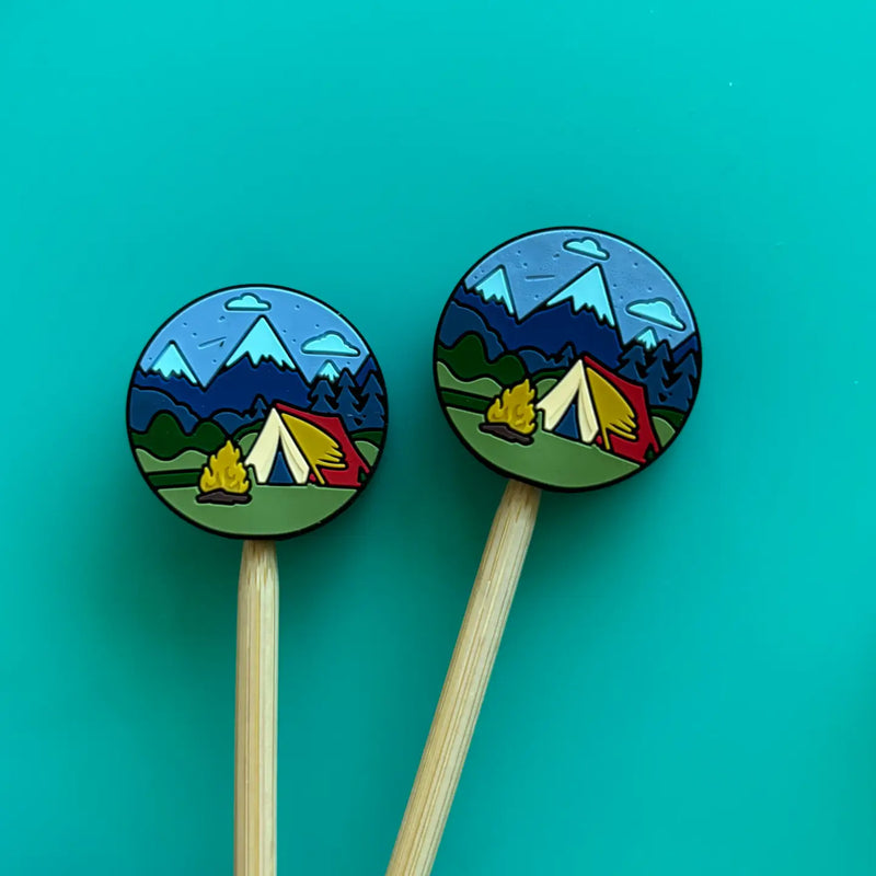 Knitting Needle Point Protectors - by Comma Craft Co.