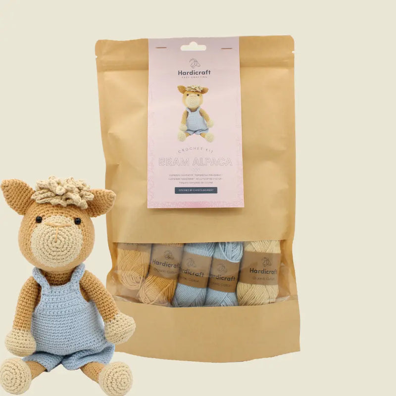 Crochet Kit - Bram Alpaca