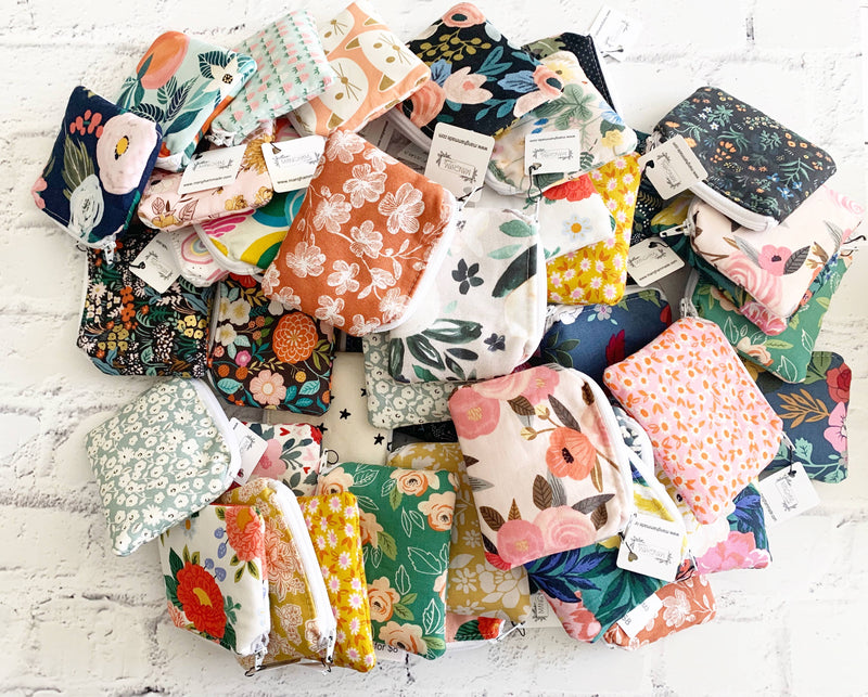 Small Fabric Pouch by Mangham Made