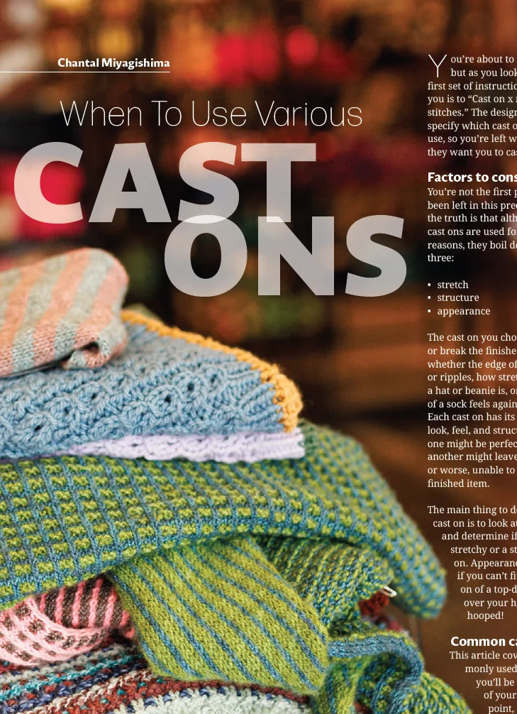 PURL Magazine Issue #1 - Cast On, Autumn 2026
