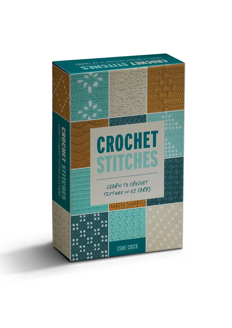 Crochet Stitches Card Deck: Learn to crochet texture in 52 cards by Esme Crick