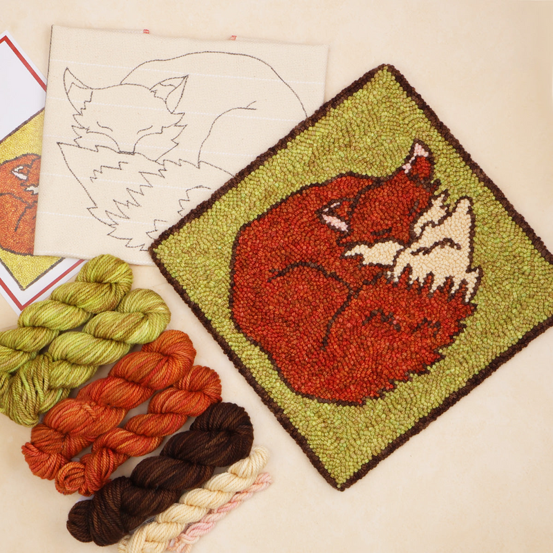 Oxford Punch Needle Kit - Fox