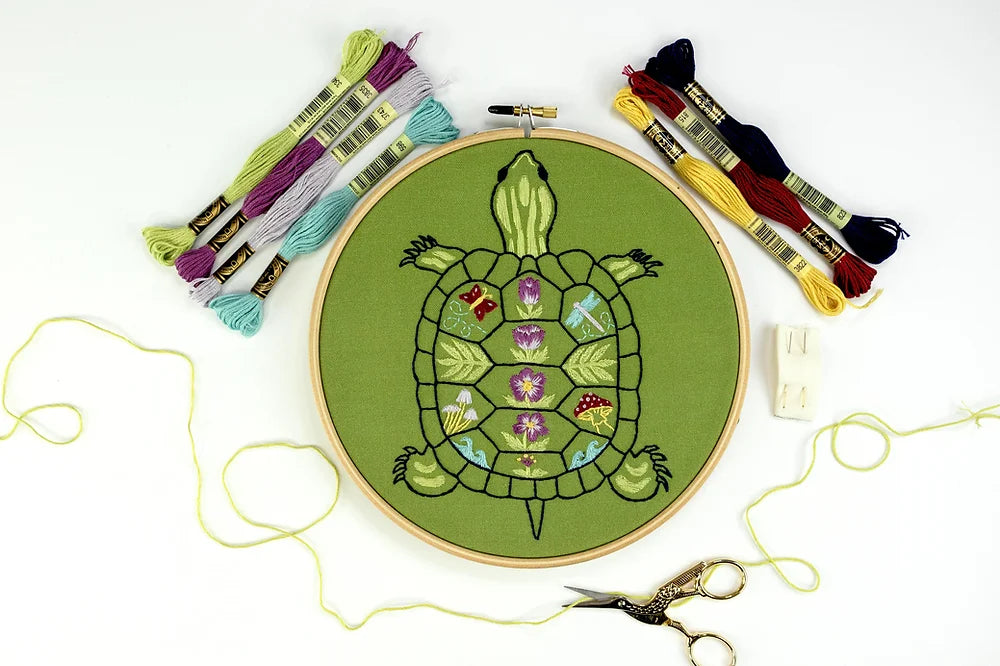 Embroidery Kit - Turtle