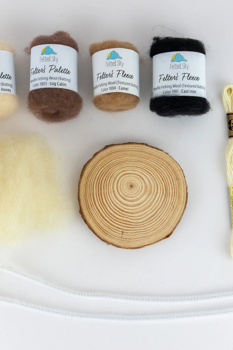 Oh Hirsch! Gefilzte Taxidermie - Nadelfilz-Set