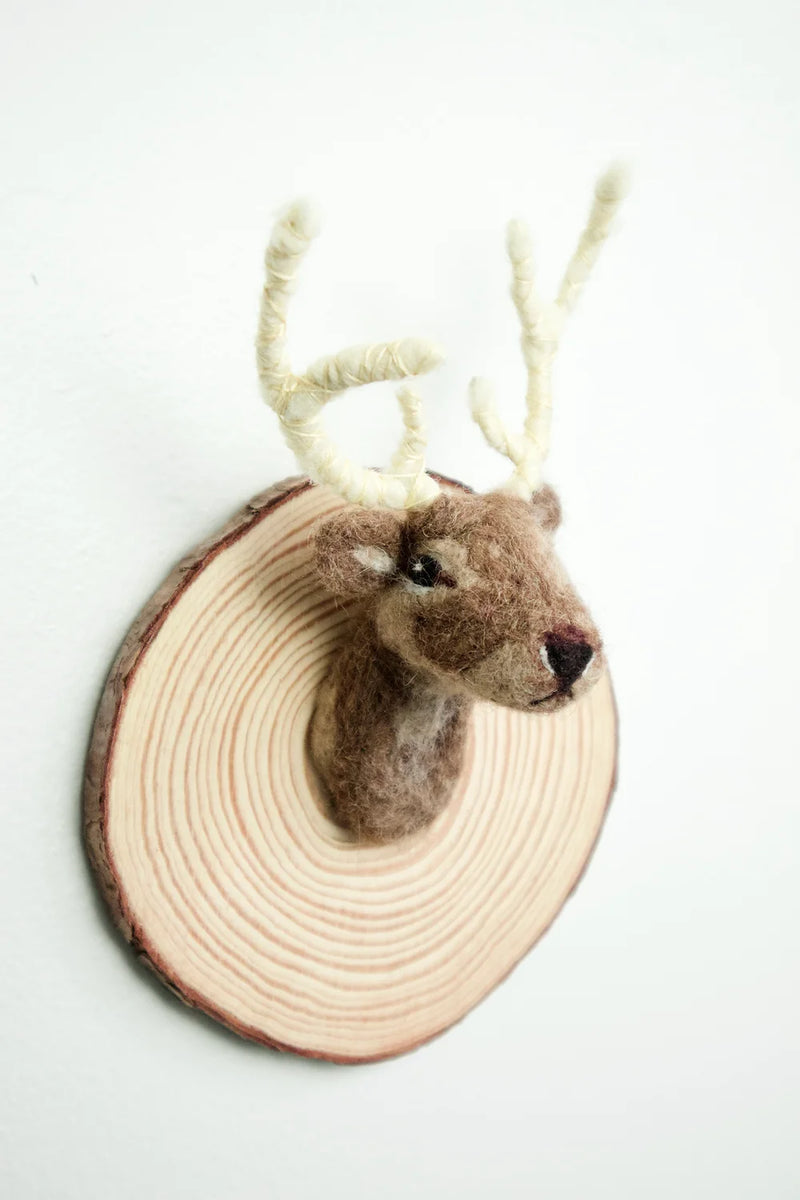 Oh Hirsch! Gefilzte Taxidermie - Nadelfilz-Set