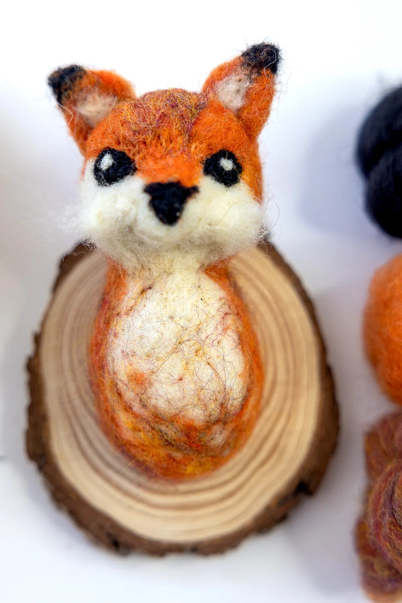 Fuchs gefilzt Taxidermy - Nadelfilz-Set