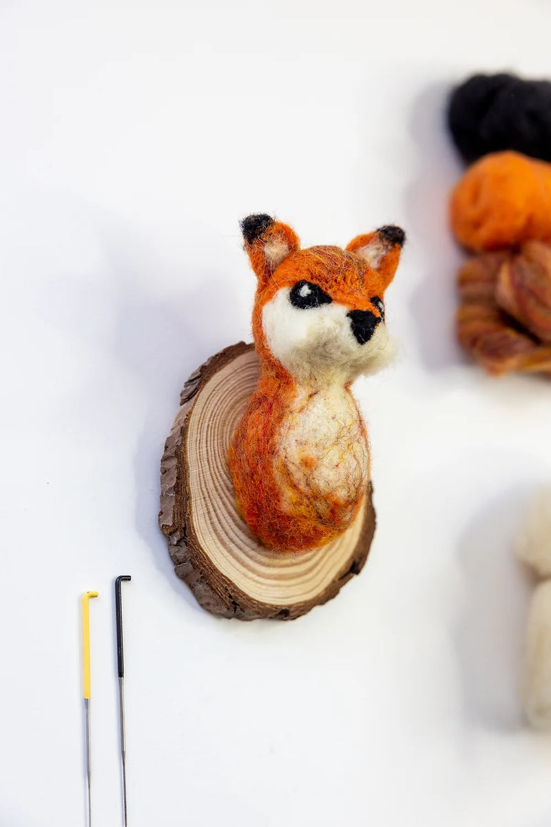 Fuchs gefilzt Taxidermy - Nadelfilz-Set