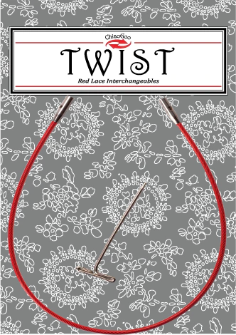 ChiaoGoo Twist Mini Red Lace Cable For Interchangeable Needles