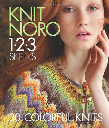 Knit Noro 1-2-3 Skeins 30 Colorful Knits