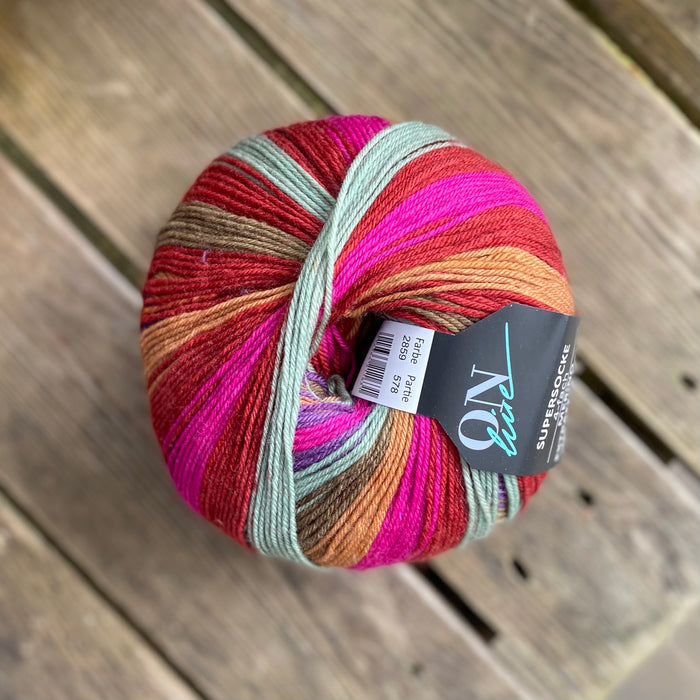 Supersocke 340 Merino Extrafine - Color 4-Ply by ONline